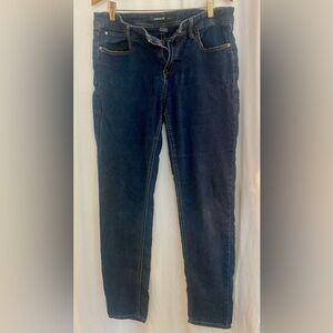 Jordache Dark Blue Denim Stretch Skinny Jeans Size 12